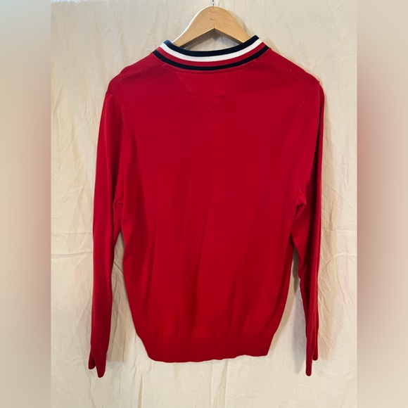 Tommy Hilfiger men’s size XS letterman sweater - Picture 3 of 4